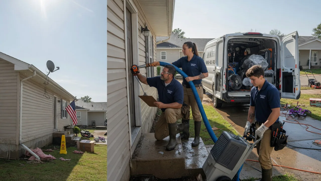 Ceiling Water Damage Restoration in Gem, KS near me